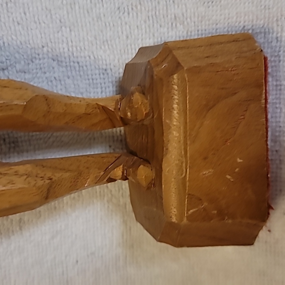 Caron Handcrafted Wooden Figurine - Picture 3 of 6